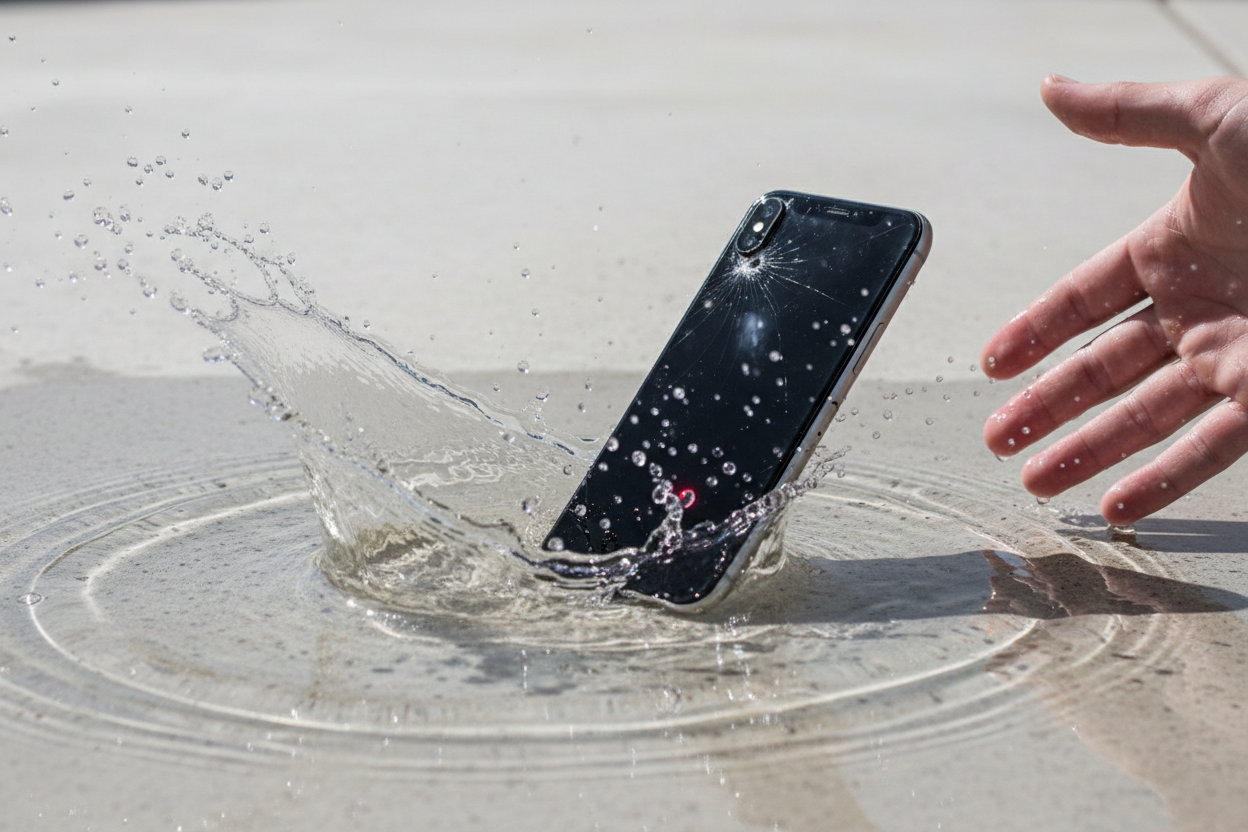 iPhone vandskade: Hvad skal du gøre med det samme?
