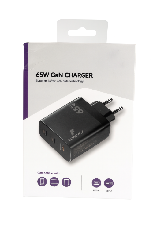 65W Type-C + A oplader