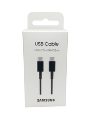 Samsung USB-C - USB-C Kabel Sort (1m)