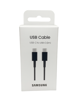 Samsung USB-C - USB-C Kabel Sort (1m)