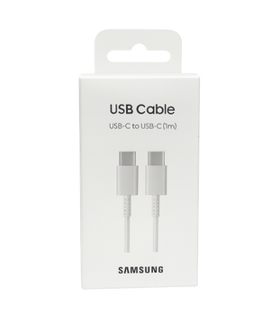 Samsung USB-C - USB-C Kabel Hvid (1m)