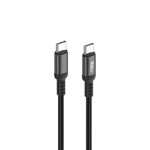 USB-C til USB-C 100W Data Kabel (1.2m)