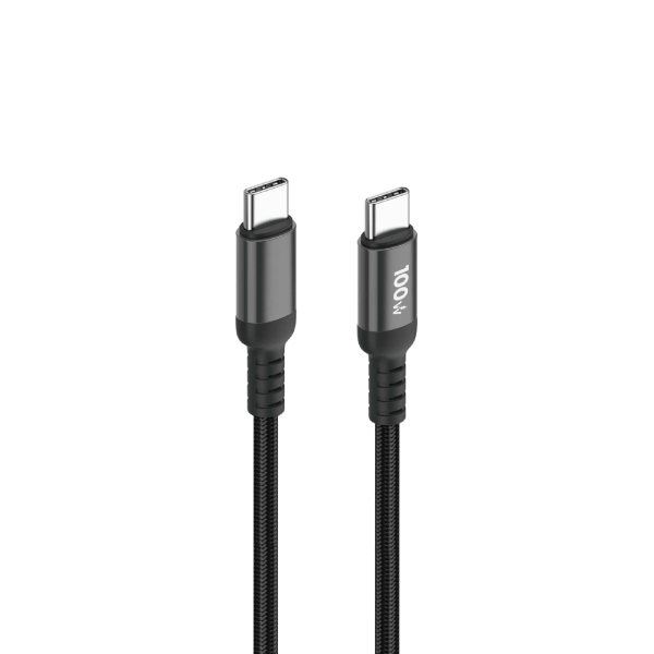 USB-C til USB-C 100W Data Kabel (1.2m)