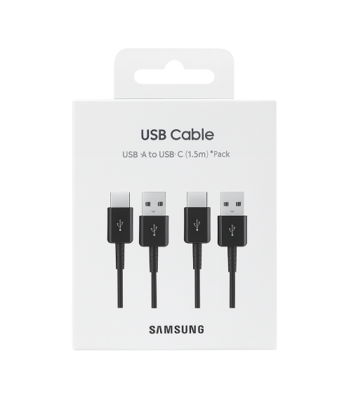 Samsung USB-C - USB-A Kabel Pack (1.5m)