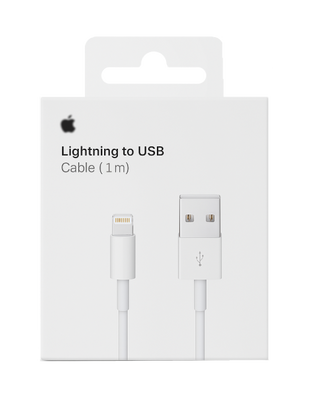 Apple USB-A til Lightning kabel 1m