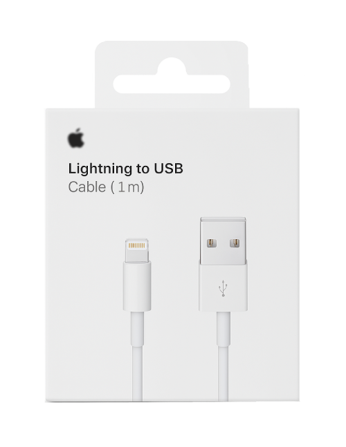 Apple USB-A til Lightning kabel 1m