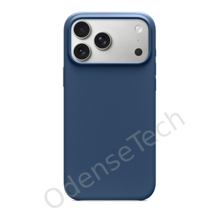 iPhone 17 Pro Silicone Blå bagcover