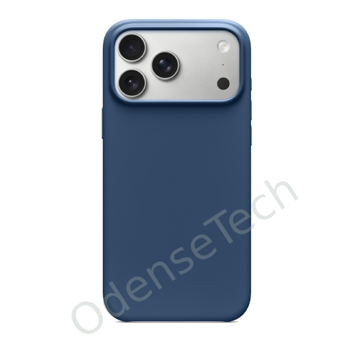 iPhone 17 Pro Silicone Blå bagcover