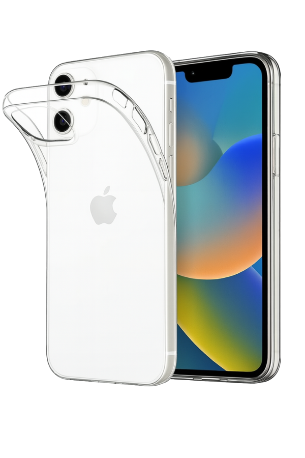 iPhone X/XS/XR Silicone Transparant Cover