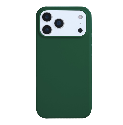iPhone 17 Pro Silicone Grøn bagcover
