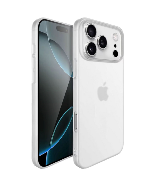 iPhone 17 Pro Silicone Transparant Cover