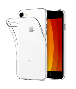 iPhone 7/8/SE/SE 2022 Silicone Transparant Cover