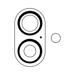 iPhone 16 / 16 Plus Kameralinse-beskyttelse